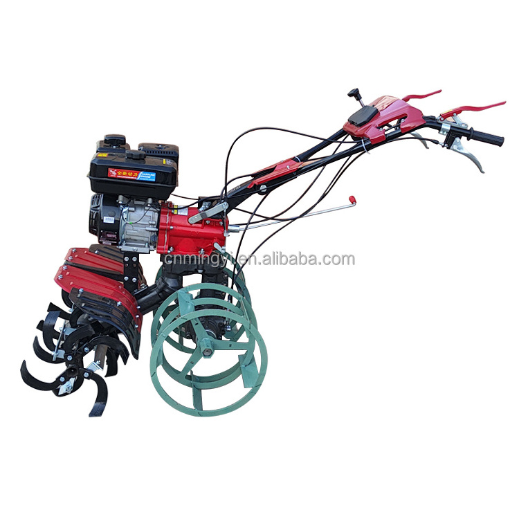 Farm special equipment mini cultivator/mini rotary tiller/tiller plowing land machine for sale