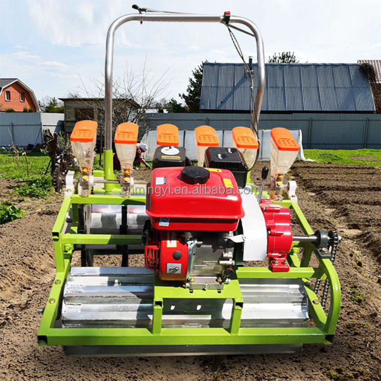 High precision onion seed planter machine hand push gasoline onion seed planter automatic seeder