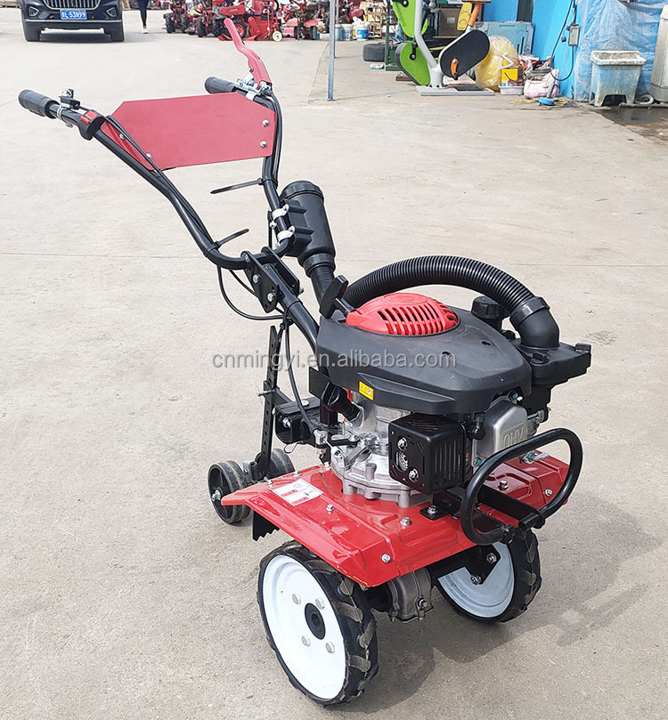 Best Selling rotary tiller 5hp mini gasoline multifunctional cultivators ploughing ditching ridging weeder tiller