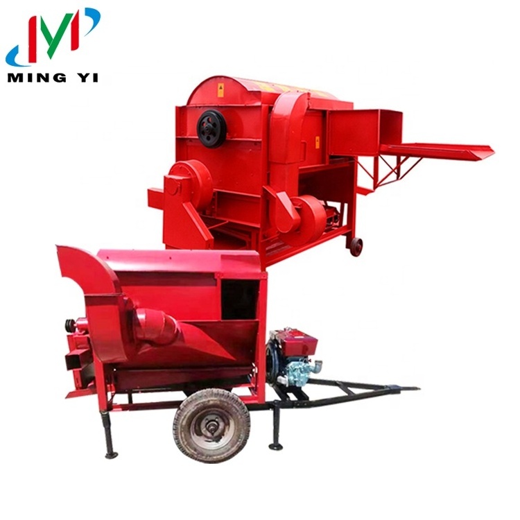 Multi-function Paddy rice thresher machine Tractor power PTO drive corn maize millet Sorghum soybean wheat sheller and thresher