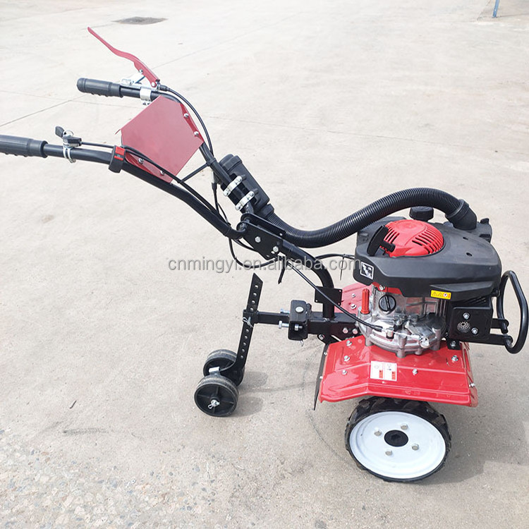 Best Selling rotary tiller 5hp mini gasoline multifunctional cultivators ploughing ditching ridging weeder tiller