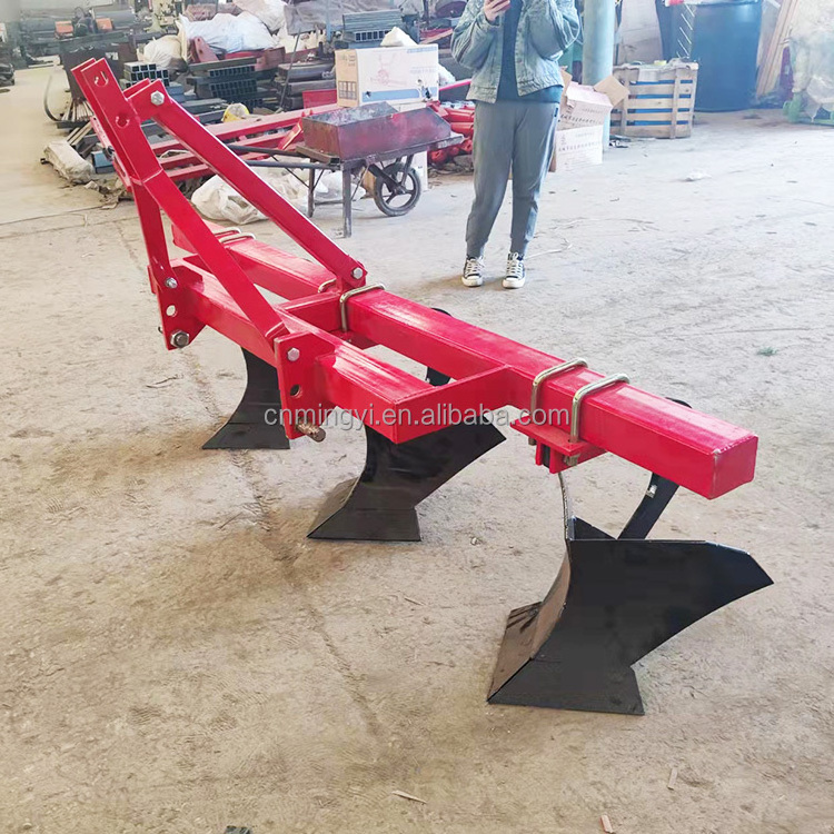 Factory price ridge plow tractor use soil furrow ridger plough / 1-5 rows furrow plow for sale