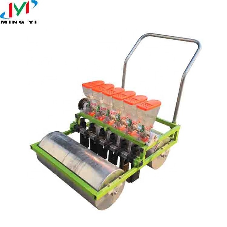 Manual seeder 1 to 6 Rows Hand Push Vegetable Seeder Garden precision seeder  mini quinoa onion seed planter