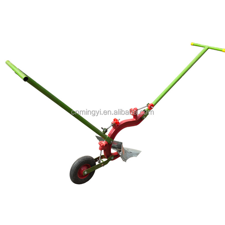 Factory price manual mini tiller cultivator/hand plough machine for sale