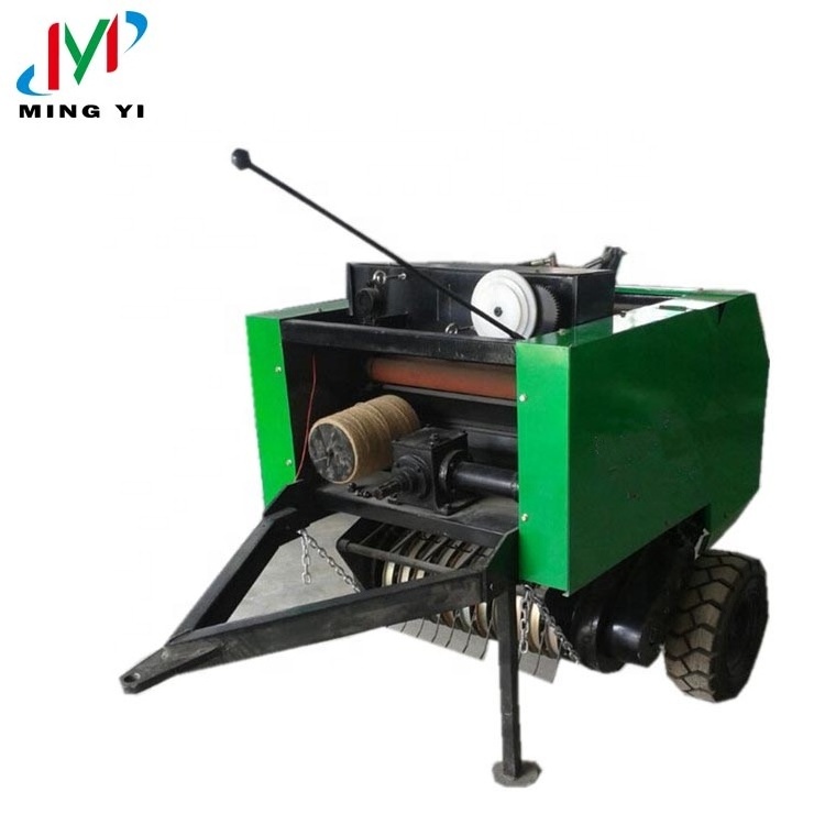 CE approved hot sale Mini small round hay baler tractor mounted pto driven hay baler 870 mini square hay balers