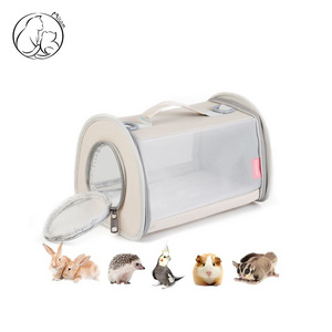 Misam Portable Travel Small Animal Carrier Bag Guinea Pig Carrier Rabbit Turtle Carrier Cage Squirrel Breathable Hang bag