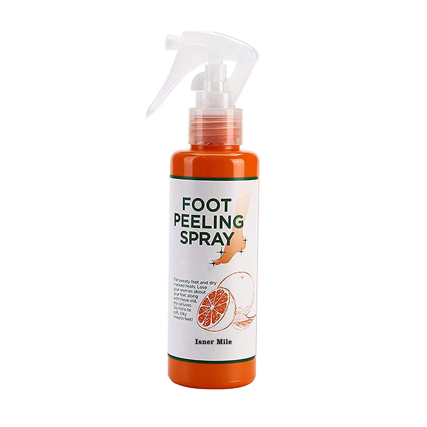 Remove Dead Skin Private Label Foot Moisturizing Hydrating Nourish Peel Orange Oil Foot Peeling Spray