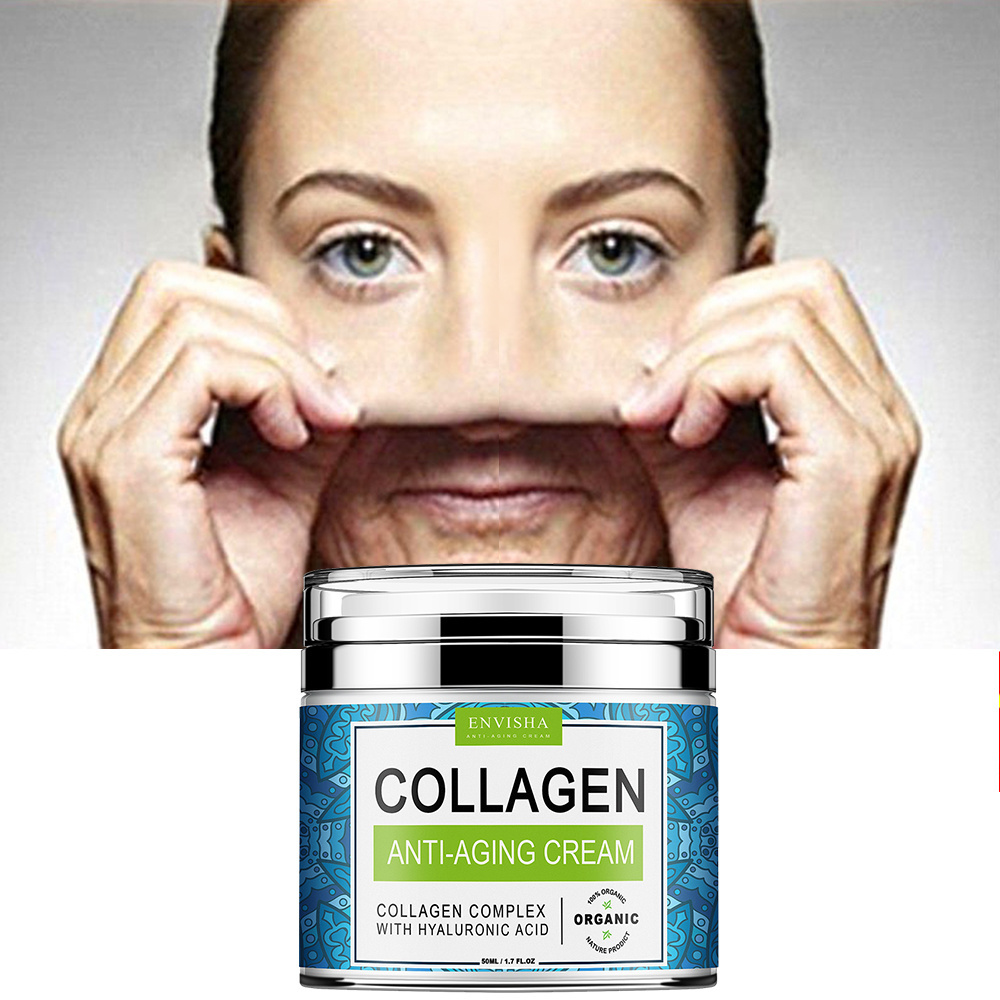 Private Label Skin Care collagen beauty Cream whitening Moisturizer Anti Aging retinol Collagen Face Cream for glowing skin