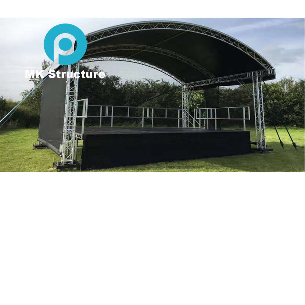 290*290mm Heavy Duty Aluminum Spigot Box Truss Of Roof Truss And Truss stage With Cover