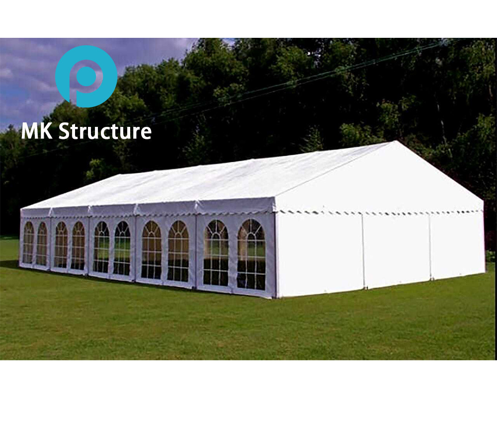 10x15 10x30 Trade Show White PVC 20 x 30 Wedding Hall Marquee Event Party Tent For Sale