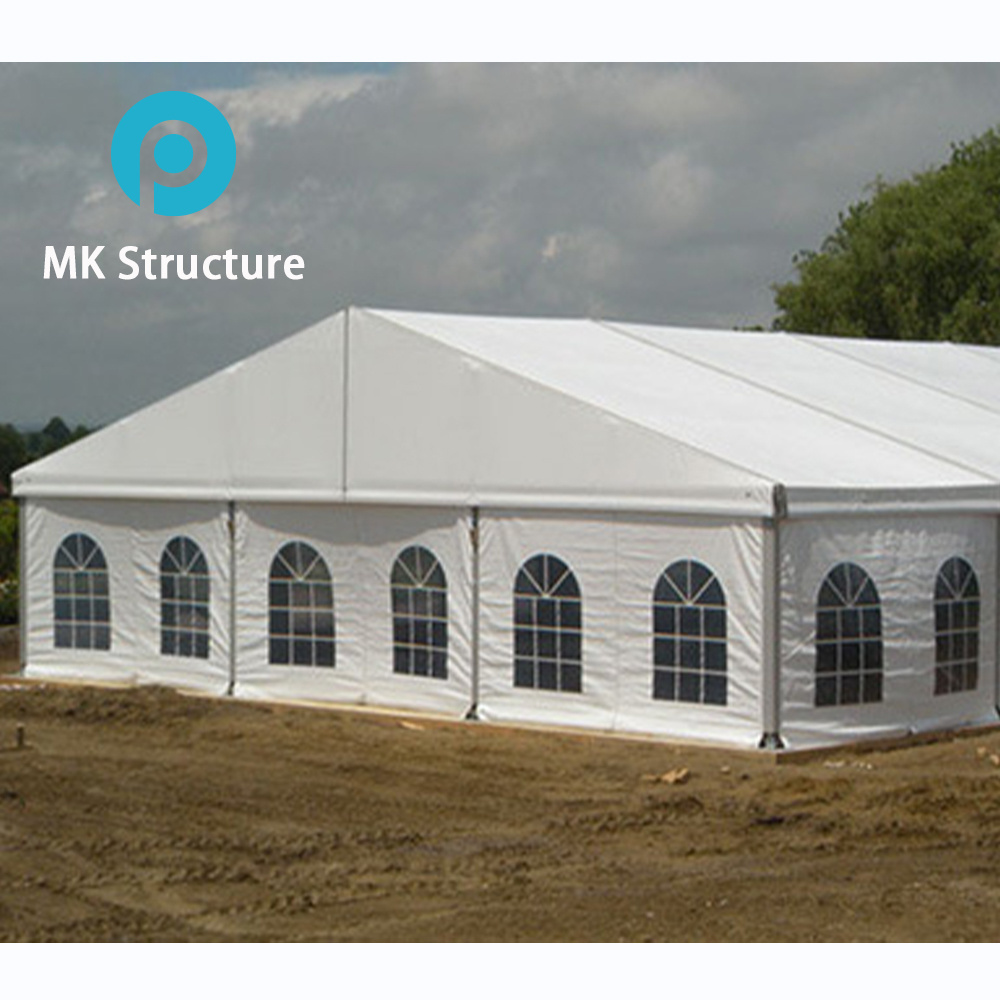 Aluminum Frame industrial tent A Shape Big Outdoor White Wedding Party Event Marquee Church Tent For Sale