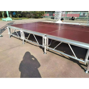 Easy Install Hot Sale Mobile Event Stages Outdoor Concert Portable Stage For Sale