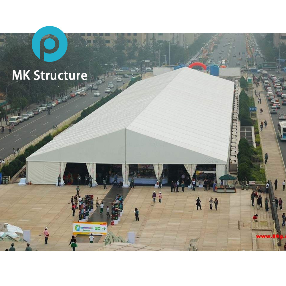 10x15 10x30 Trade Show White PVC 20 x 30 Wedding Hall Marquee Event Party Tent For Sale