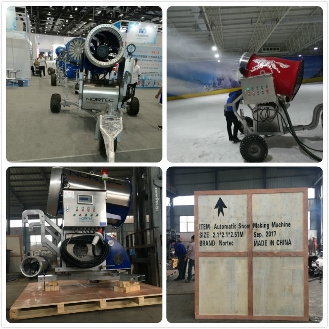 Artificial snow making machine snow cannon snow blower