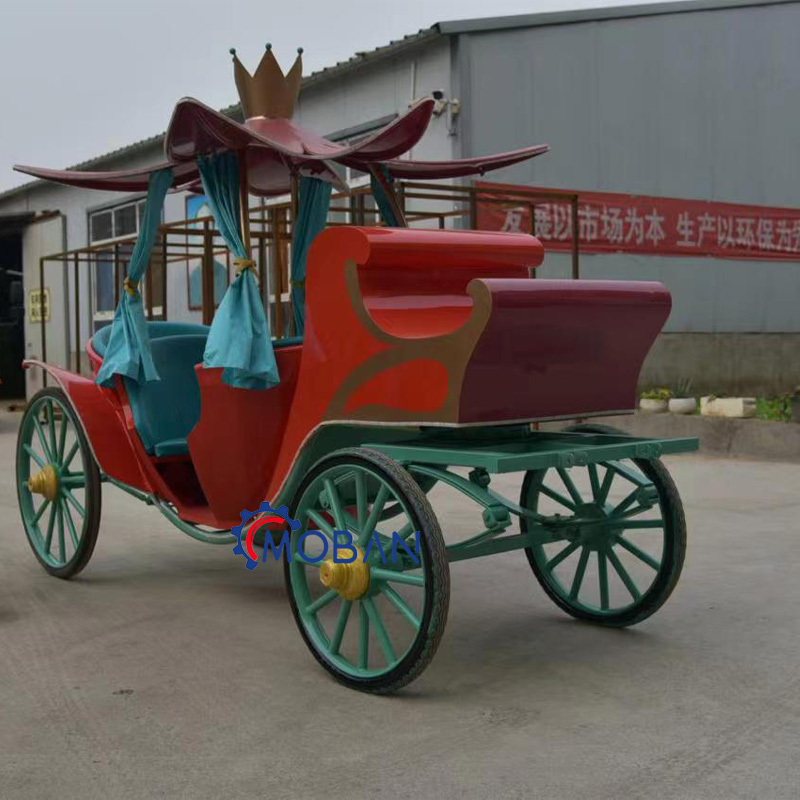 Horse Drawn Cart Royal horse carriage manufacturer Electric horseless carriage