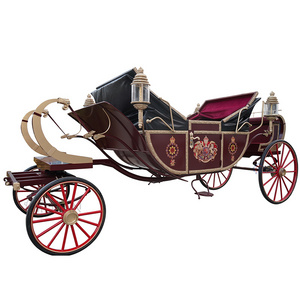 Free Color Customization Classic Royal Carriage Cinderella Electric European Horseless Carriage