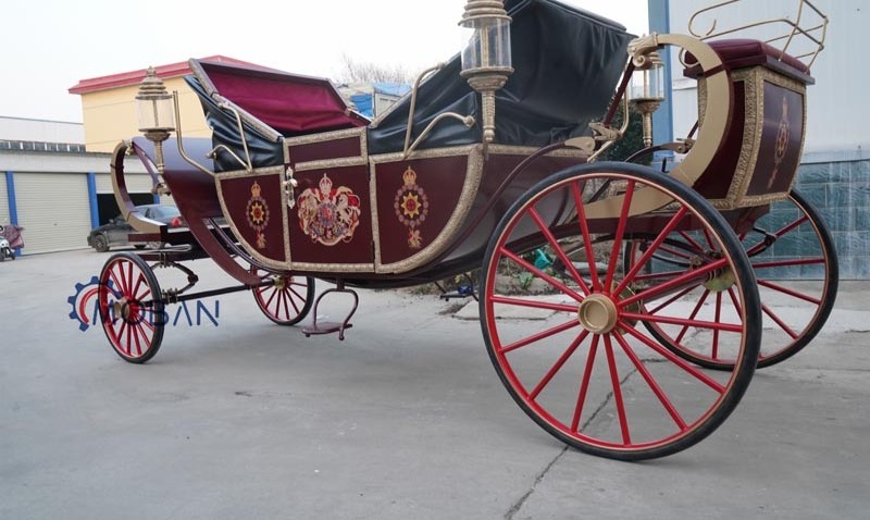 Free Color Customization Classic Royal Carriage Cinderella Electric European Horseless Carriage