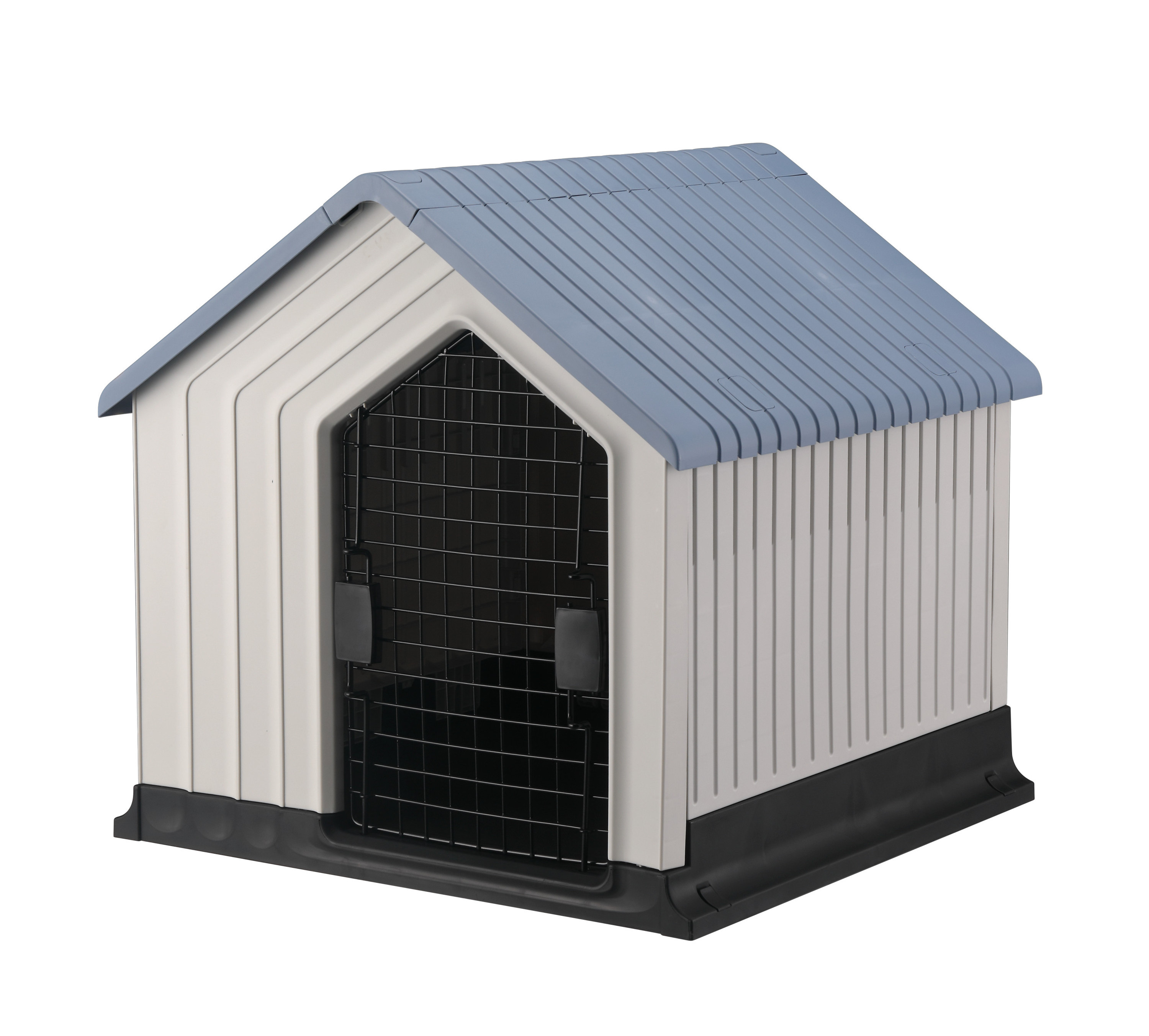 Small Animal Removable Rainproof Plastic Pet Cages Dog Kennel Indoor Dog Pet House For Outdoor