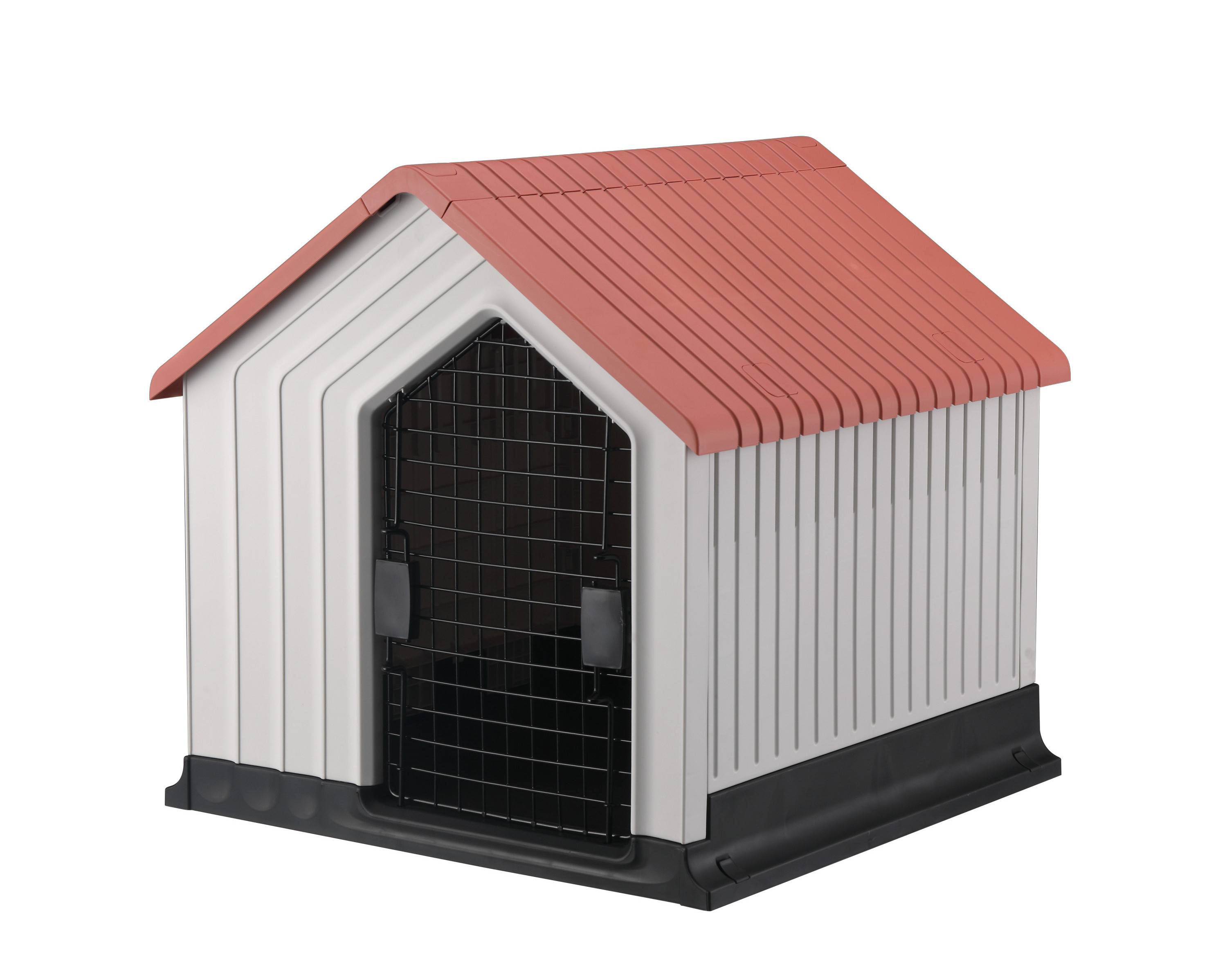 Small Animal Removable Rainproof Plastic Pet Cages Dog Kennel Indoor Dog Pet House For Outdoor