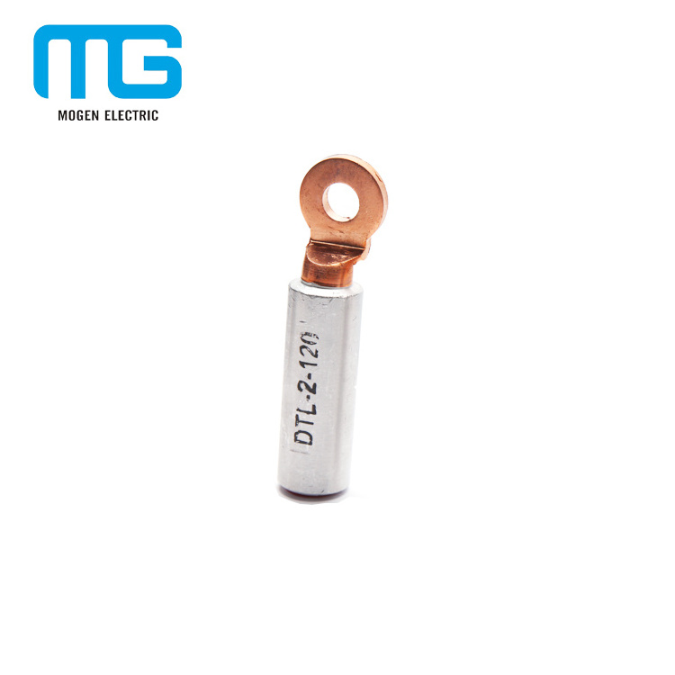 Tin-plated bimetallic cable lug brass terminal connector cable crimping terminal