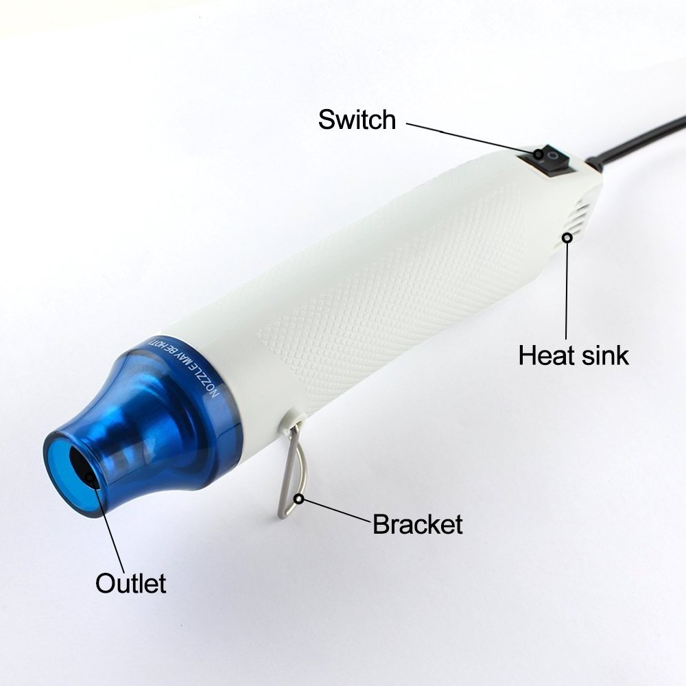 2020 Fashional 110V/300W Mini Heat Gun Multifunction Hand-Hold Electric Heating tool for soldering the wire connector