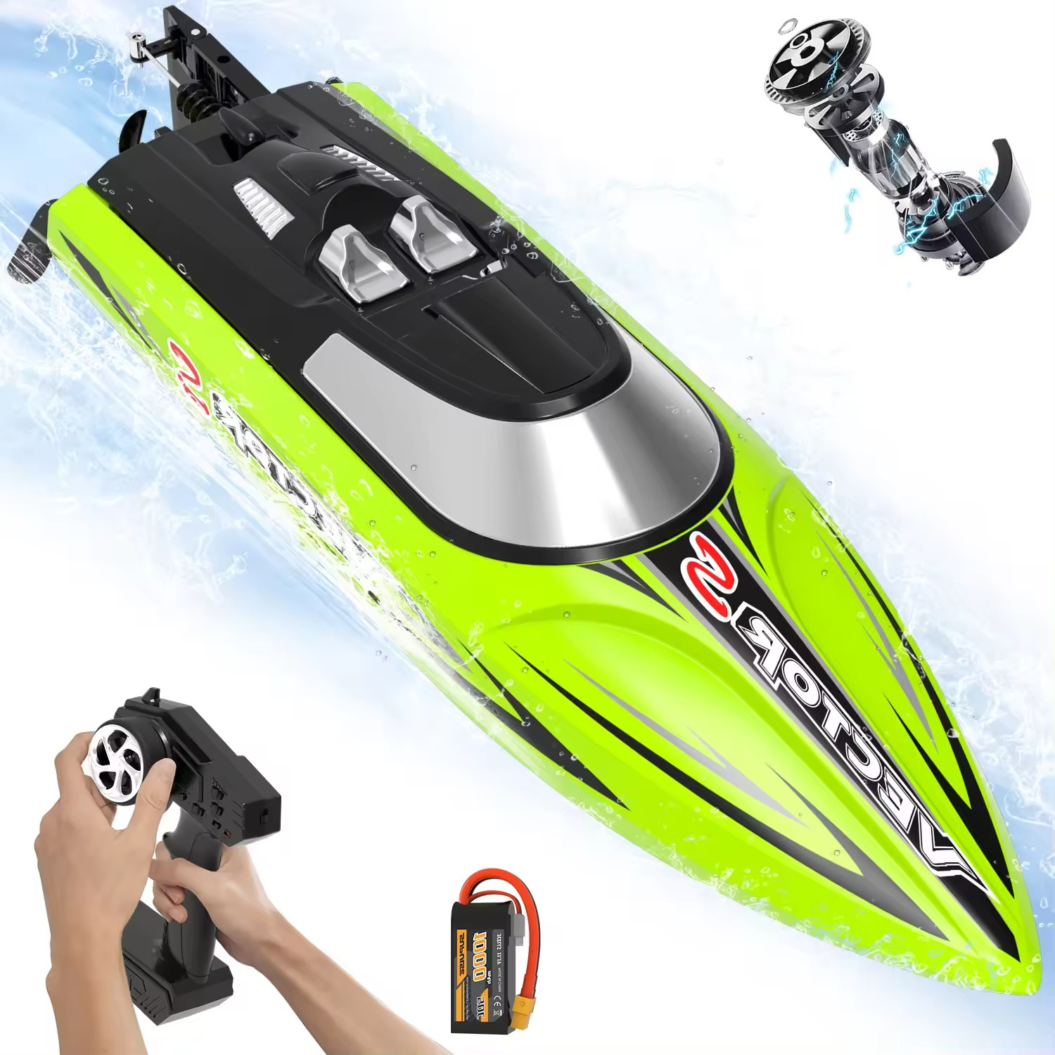 Custom Logo RC Boat High Speed Remote Control Boat Ship