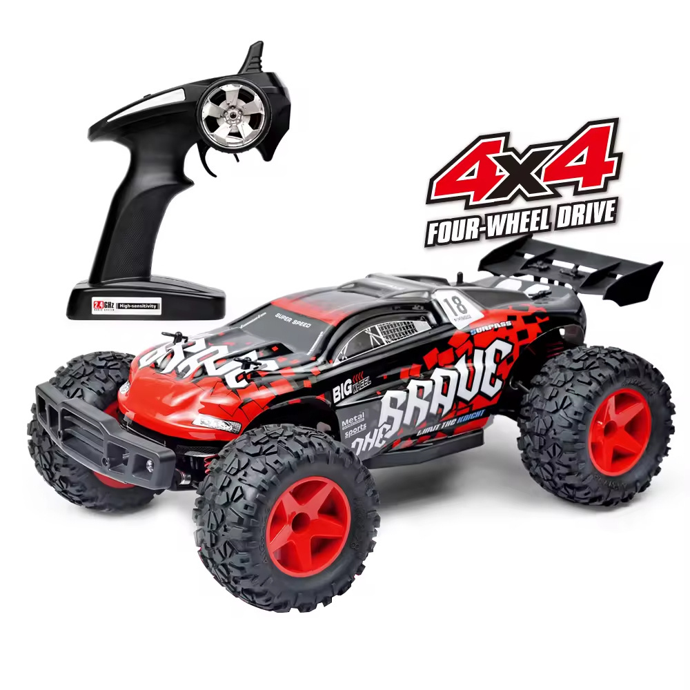 adults remote control high speed racing car radio big pickup toys 1/8 scale rc monster truck for kids