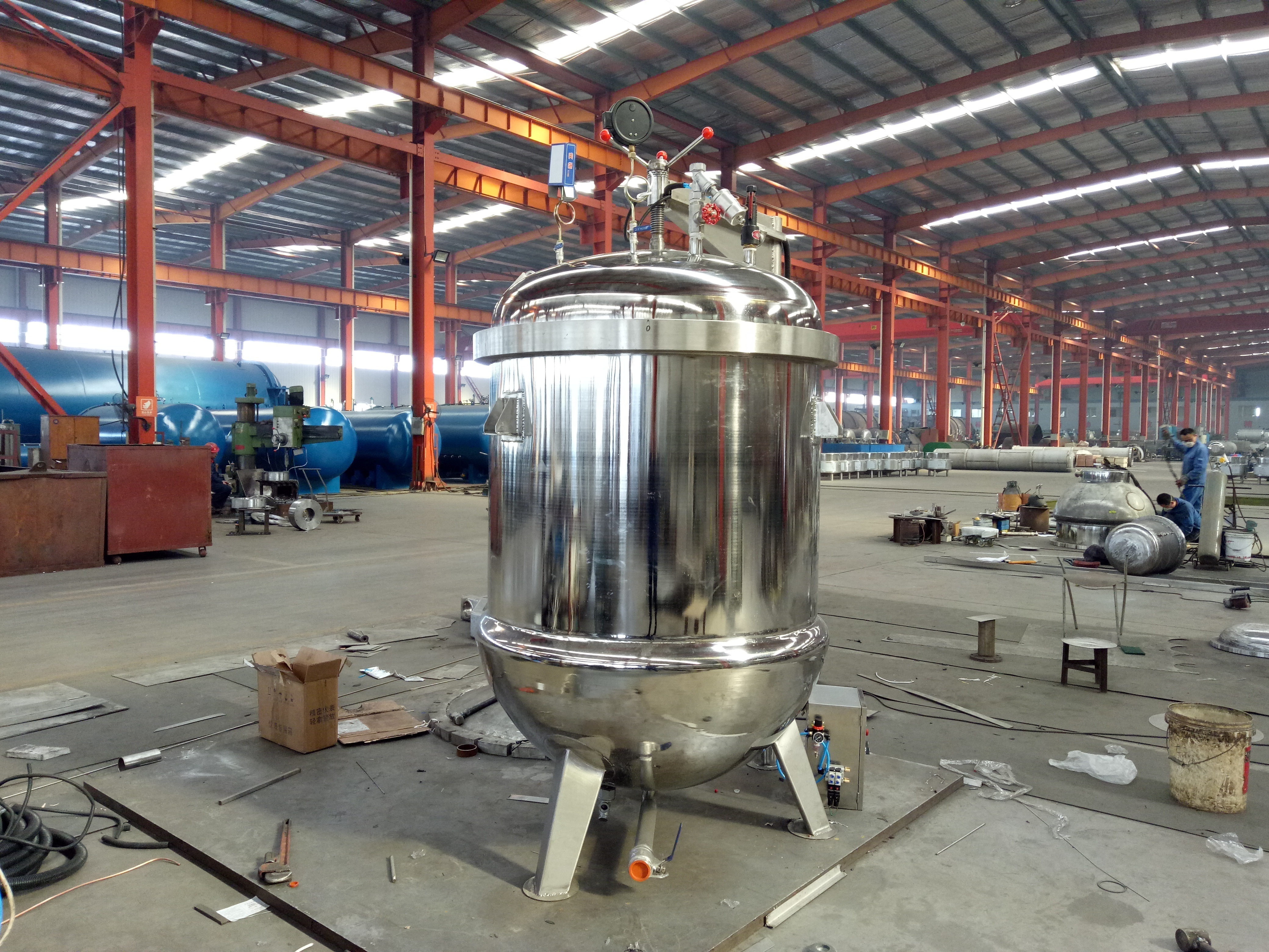 industrial commercial stainless steel pressure cooker