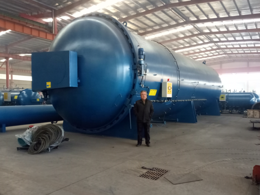 vulcanization rubber roller autoclave machine