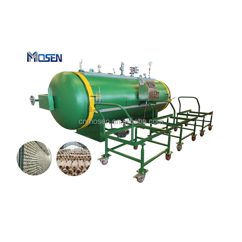 Automatic Mushroom Substrate Autoclave  Sterilizer Machine Autoclave for Mushroom Cultivation