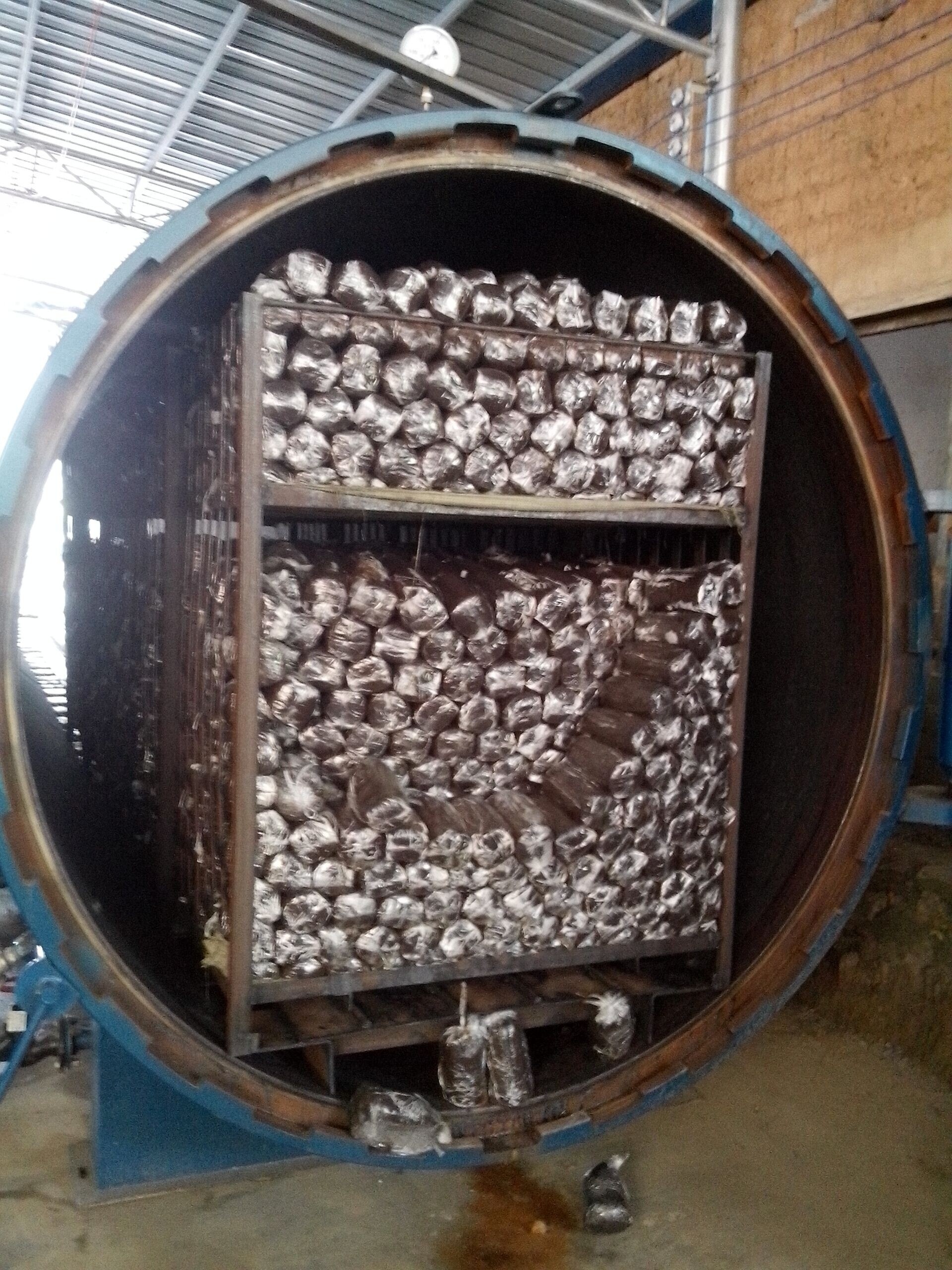 Mushroom Cultivation Autoclave Used in Farms