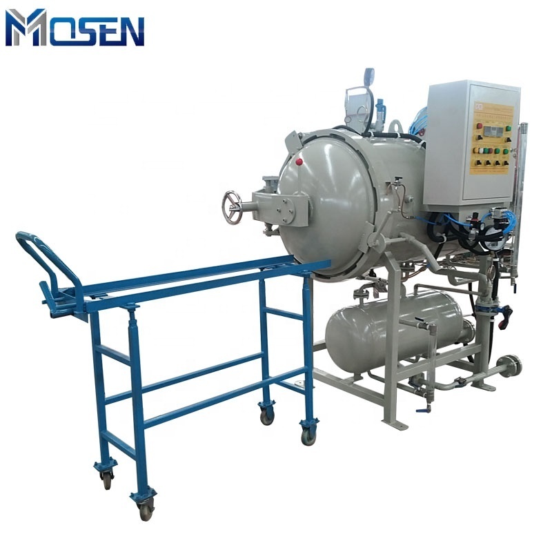 horizontal mini autoclave retort machine water spray retort