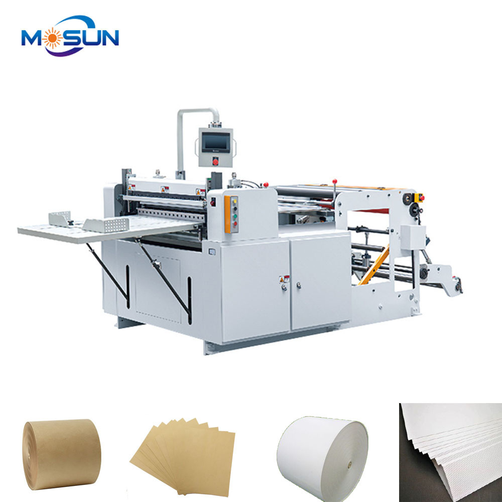 MSHQJ-800B High-quality cutting paper machine from roll to sheet a4 size backing paper sheet cutting and option packing machine