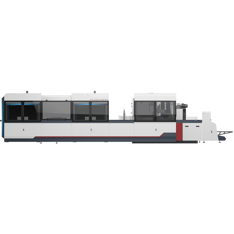 MSS-420Y-S Automatic Visual Position Rigid Box Making Machine The Latest Model With High Production Capacity