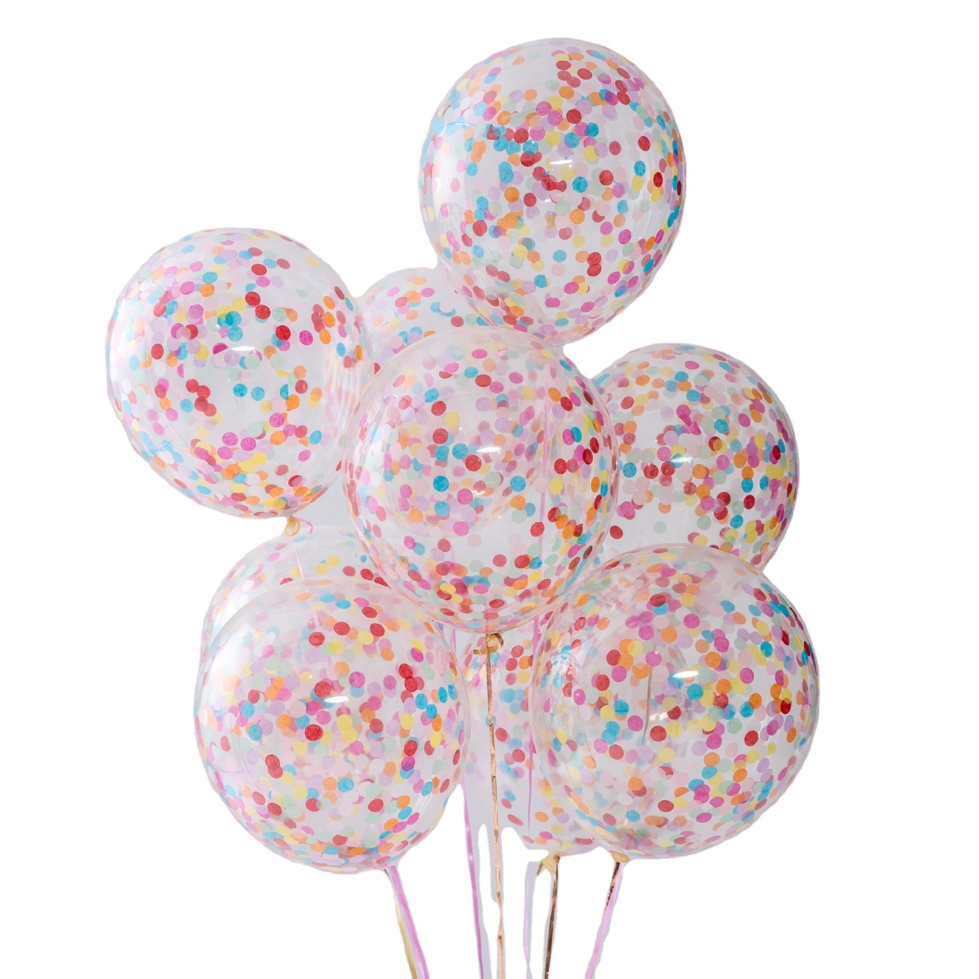 Helium balloon decoration birthday party kid birthday balloons party dot Confetti balloon