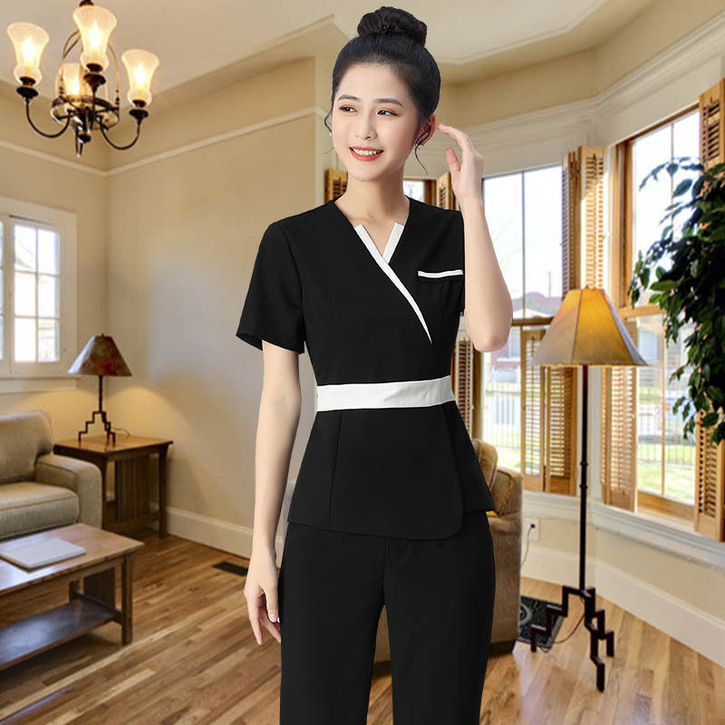 Fashion Spa Beautician Uniform New Design Women Beauty Uniform Factory OEM Salon Spa Medic Uniforms