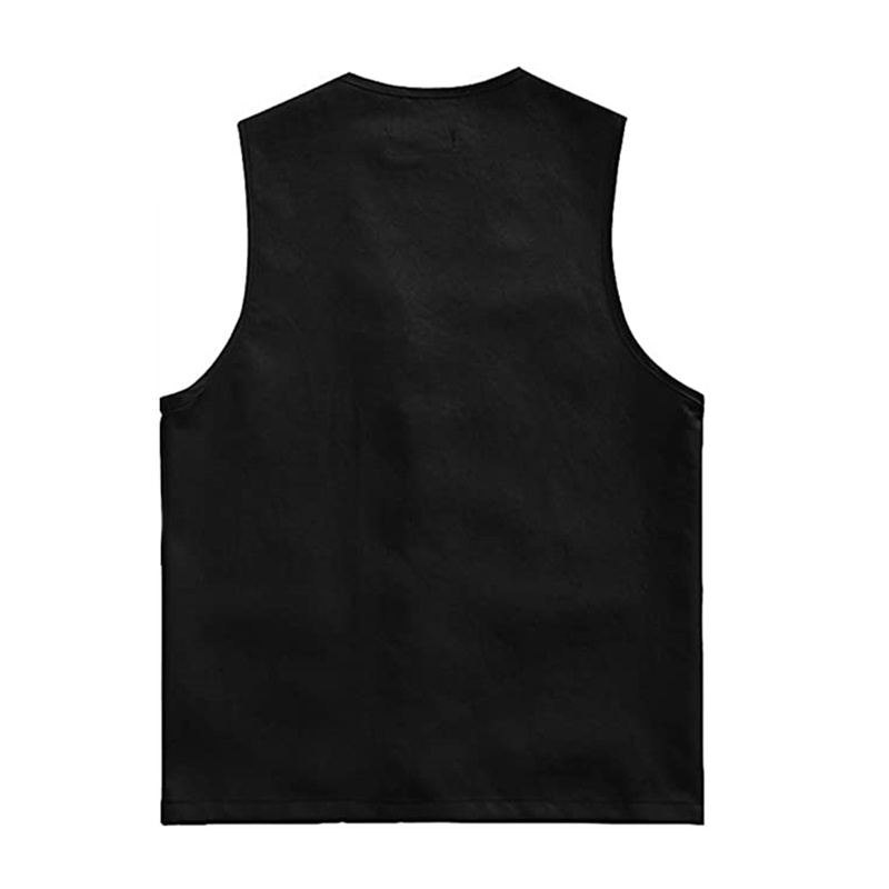 Adult safety target employee volunteer vest volunteer black work activity men's vests waistcoats supermarket clerk workwear