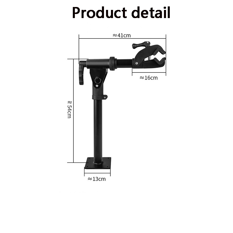 Bicycle Repair Rack Bike Repair Stand Adjustable Bicycle Coated Steel Display Floor Rack