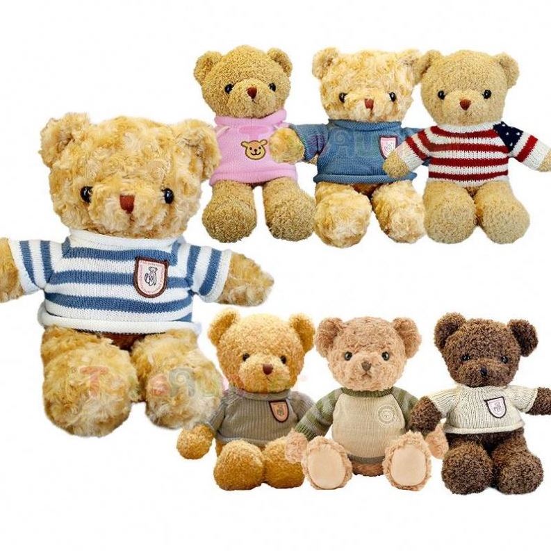 Manufacturer Wholesale Mini Teddy Bears Stuffed Animal Toys Plush Super Soft  Kids Custom Plushies Teddy Bears