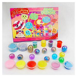 TOYSRUNNER Kid Crystal Toy Clay Slime Kit Set Diy Butter Cloud Unicorn Magnetic Bulk Slime