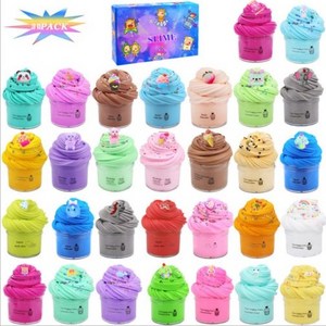 2023 Eco-Friendly Diy Playdough Kit De Toy Making Slime A Charm Toys Set Glue Activator Unicorn Slime Kit For Kids Girls