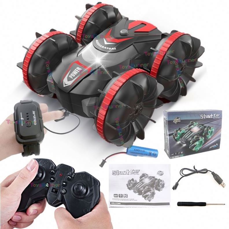 Cheap  Amphibious Atv  Waterproof Remote Control Car Off-Road Finger Controlled Gesture Rc Drift Car Amphibious Atv For Sale