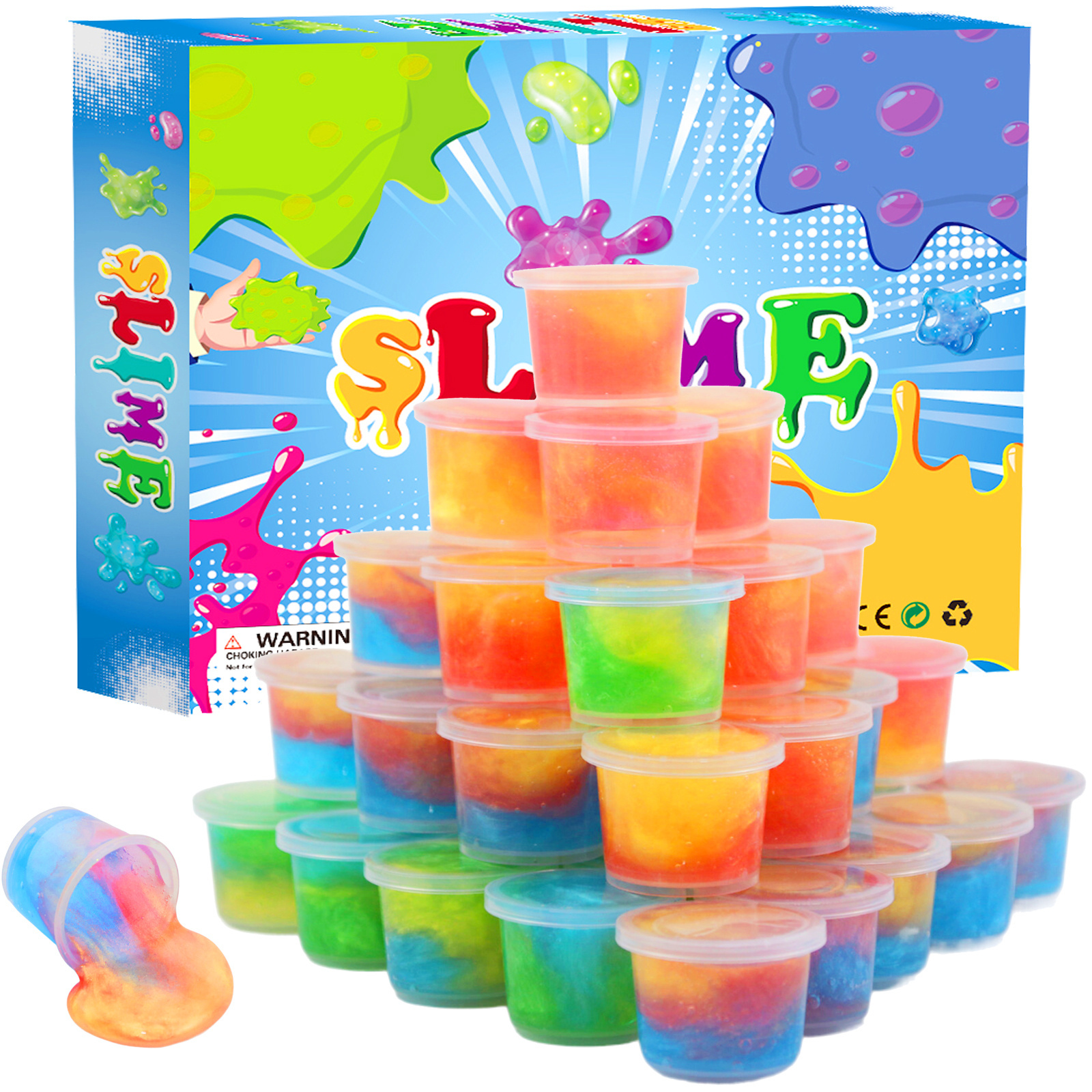 hot colorful slime lab ocean fruit accessoires toys kit kids playdough tools crystal slime set