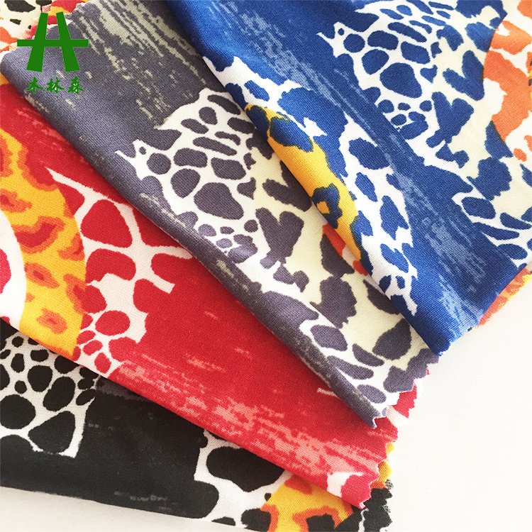 Mulinsen Textile Hot Sell Cheap Polyester FDY Print Fabric for Dress