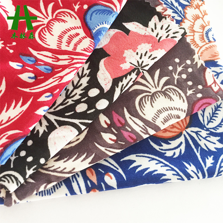 Mulinsen Textile Hot Sell Cheap Polyester FDY Print Fabric for Dress