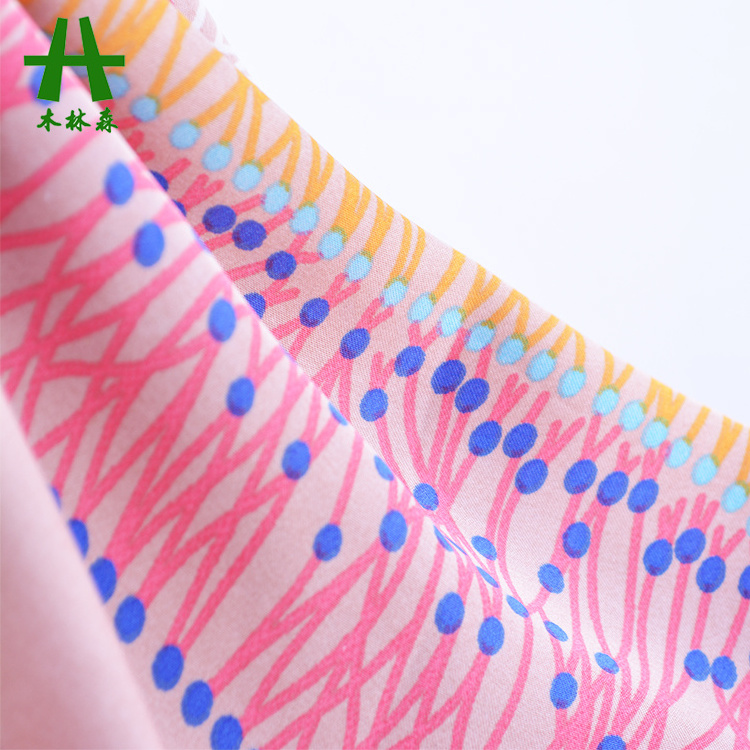 Mulinsen Textile Print Polyester 50D Satin Chiffon Fabric Supplier In Shaoxing China