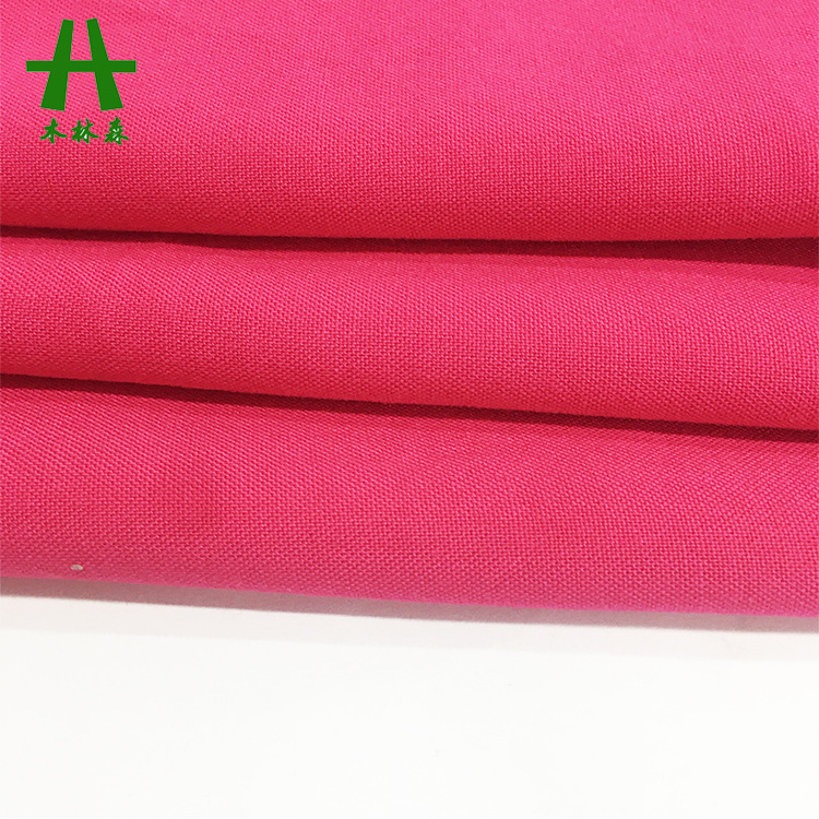 Mulinsen Textile Plain Dyed Woven 30s Kain Rayon Twill Manufacturer