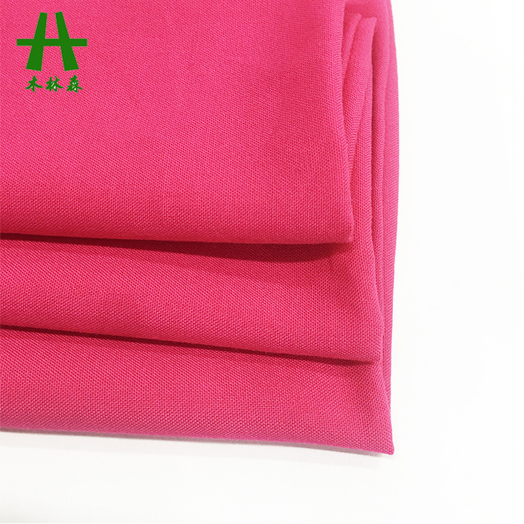 Mulinsen Textile Plain Dyed Woven 30s Kain Rayon Twill Manufacturer