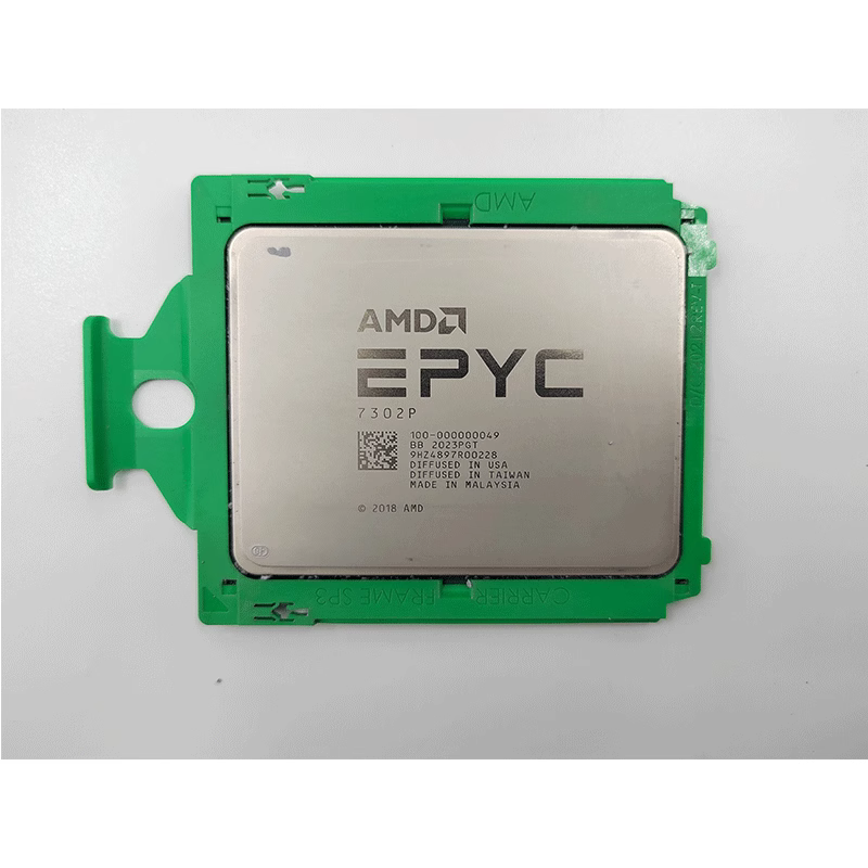 Used EPYC 7002 Series CPU 100-000000049 16 Cores 3.0GHz 7302P Server Processor for Sale