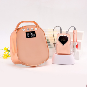 2024 new 96w Fast Dry Salon Home Uv dryer nail lamp professional portable rechargeable nail lamp